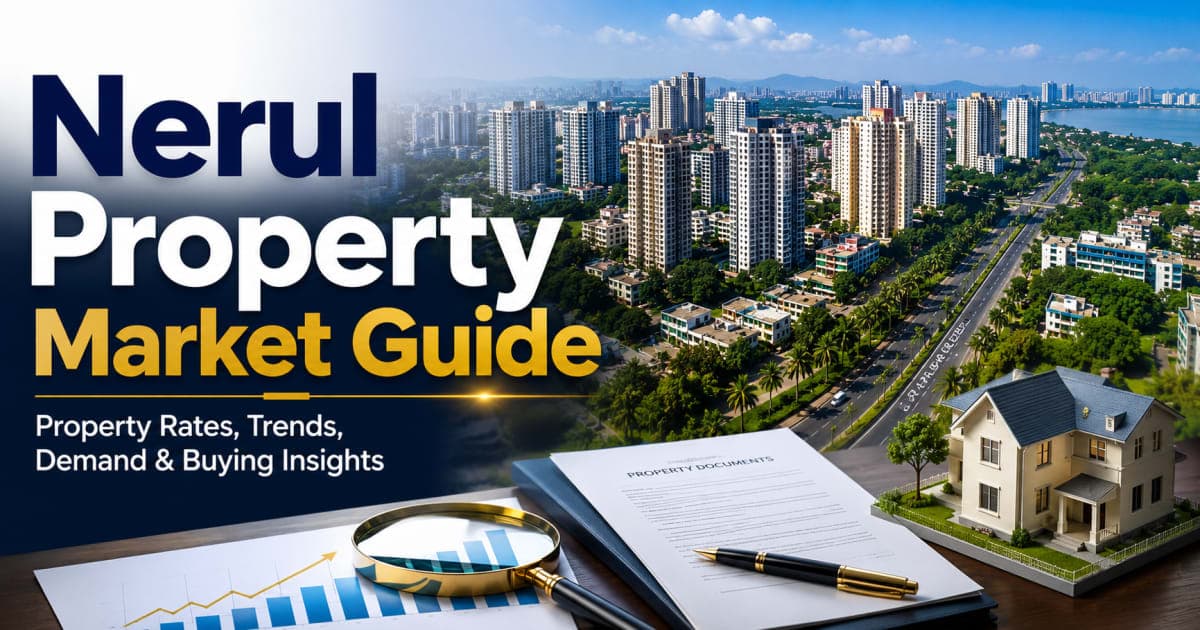Nerul Property Market Guide: Property Rates, Trends, Demand & Buying Insights | Navi Mumbai Property Market Insight