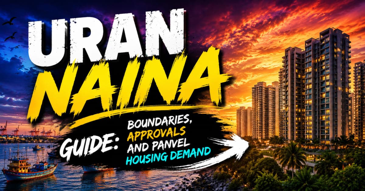 Uran NAINA Guide: Boundaries, Approvals and Panvel Housing Demand | Navi Mumbai Property Market Insight