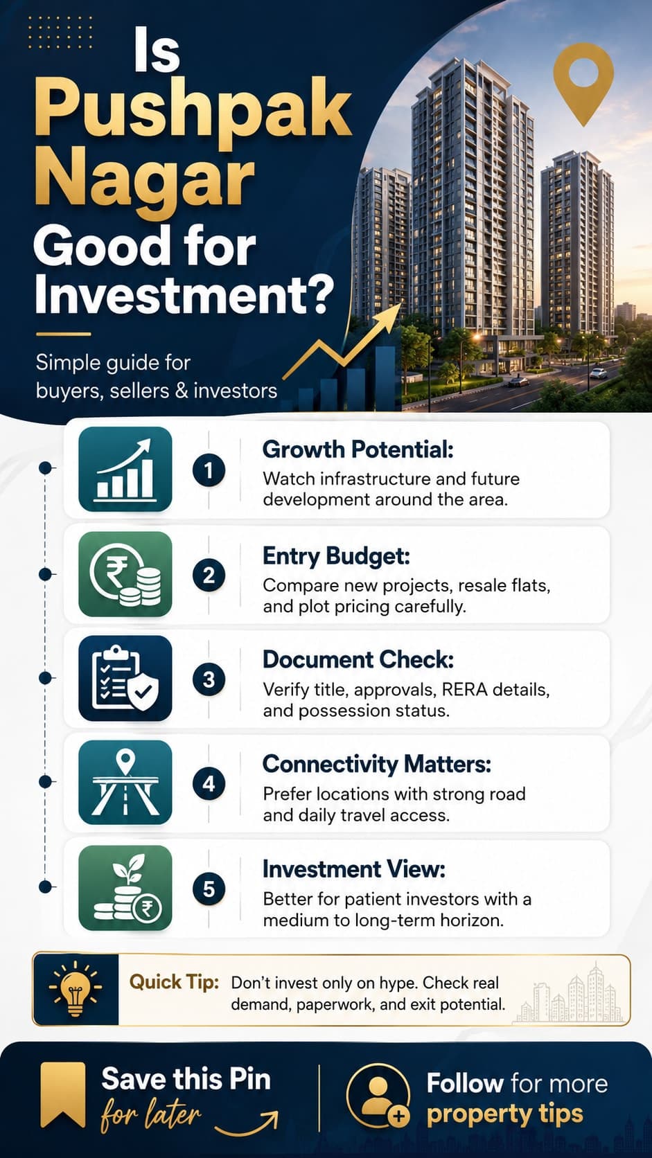 Is Pushpak Nagar Good for Investment? Ulwe vs Pushpak Nagar | Navi Mumbai Property Market Insight