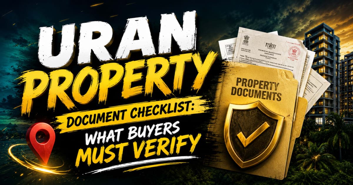 Uran Property Document Checklist: What Buyers Must Verify | Navi Mumbai Property Market Insight