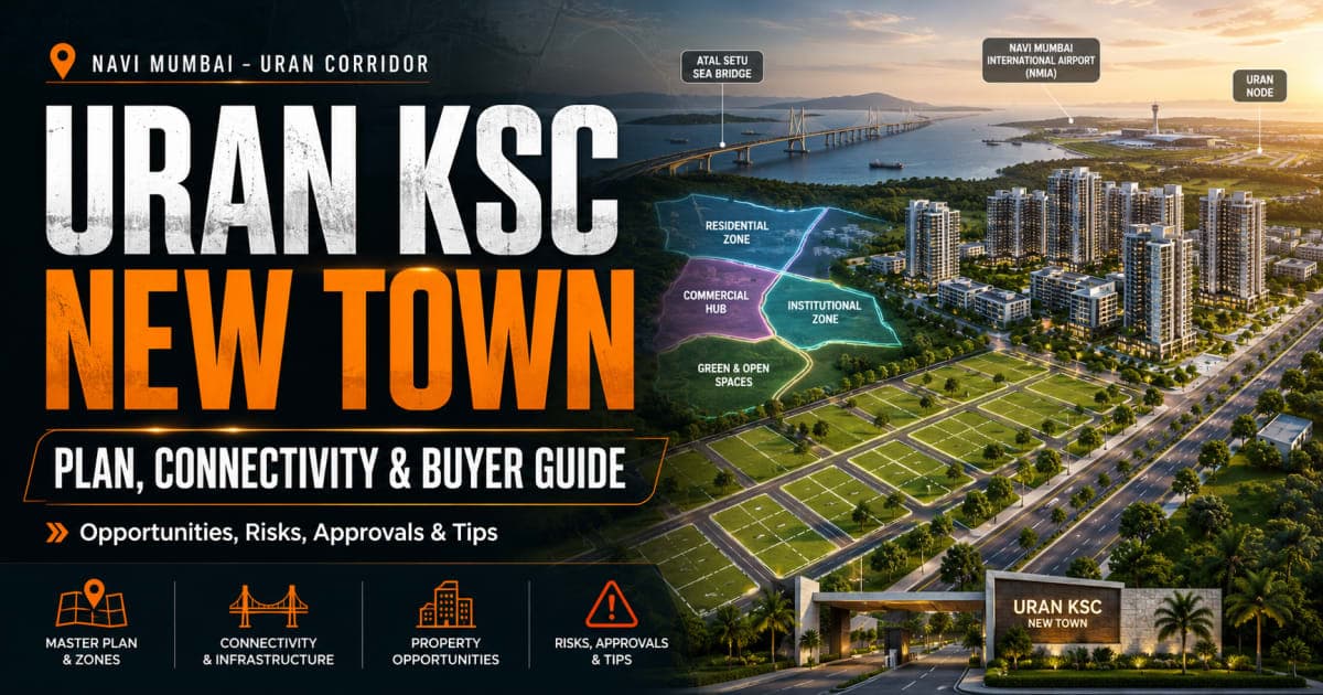 Uran KSC New Town Guide for Property Buyers | Navi Mumbai Property Market Insight
