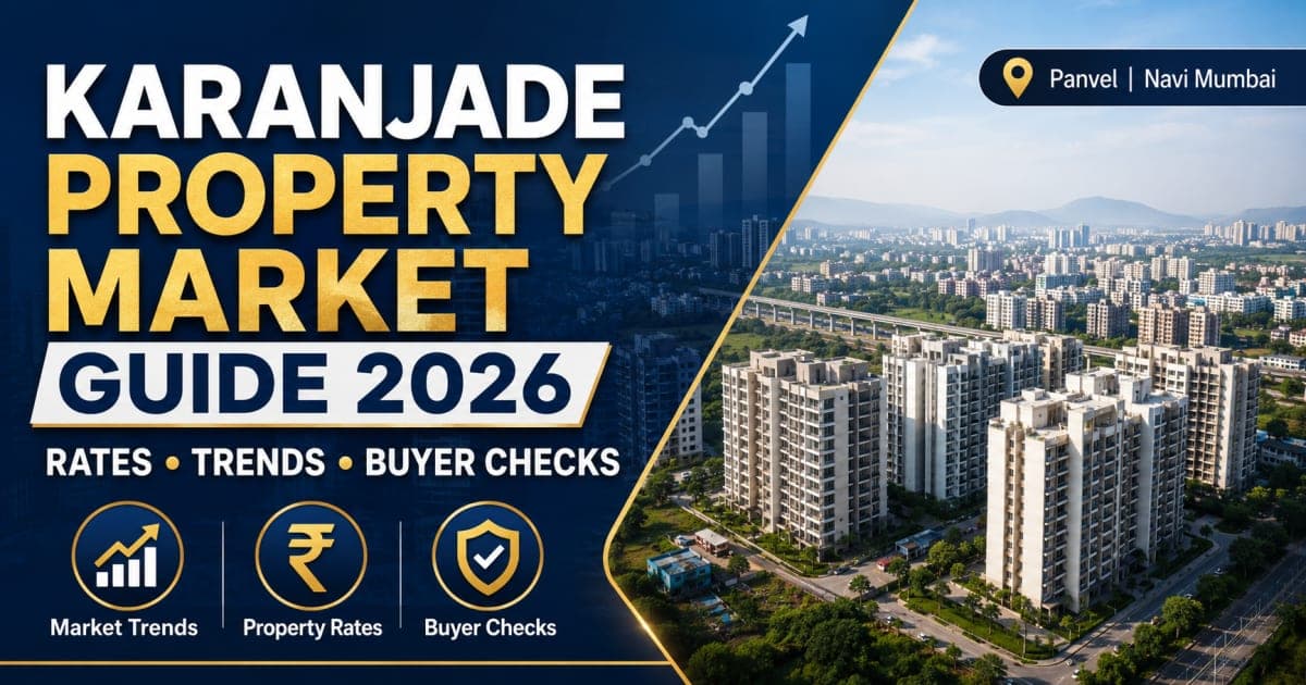 Karanjade Property Market Guide 2026: Rates, Trends and Buyer Checks | Navi Mumbai Property Market Insight